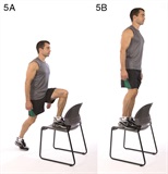 Position de montée de chaise